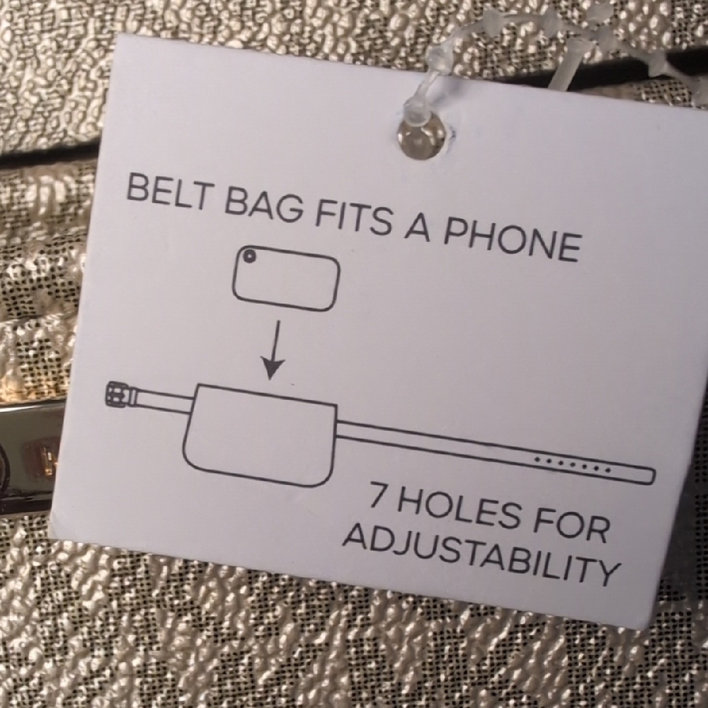 Michael Kors Metallic Adjustable Belt Bag in Gift Box - Picture 5 of 9